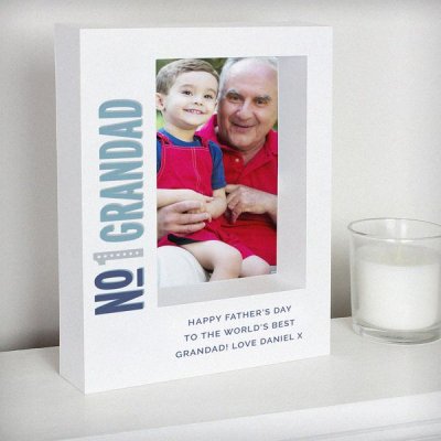 (image for) Personalised No.1 5x7 Box Photo Frame