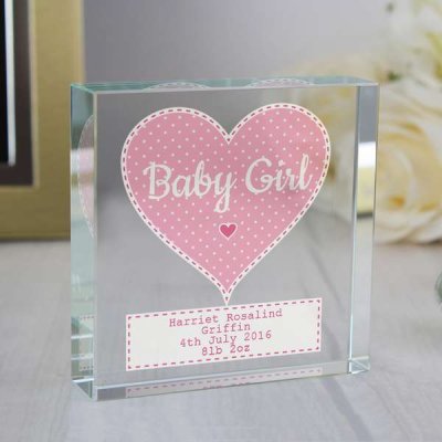 (image for) Personalised Stitch & Dot Girls Large Crystal Token