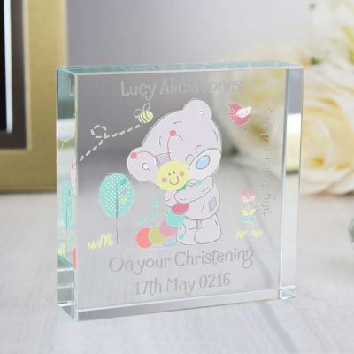 (image for) Personalised Tiny Tatty Teddy Cuddle Bug Large Crystal Token