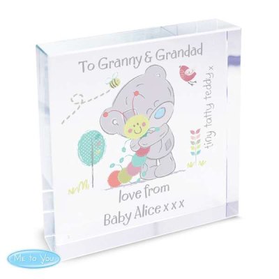 (image for) Personalised Tiny Tatty Teddy Cuddle Bug Large Crystal Token