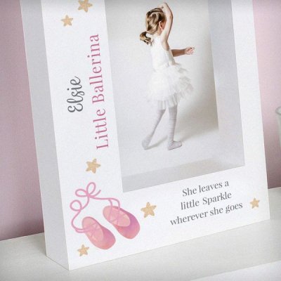 (image for) Personalised Swan Lake Ballet 5x7 Box Photo Frame