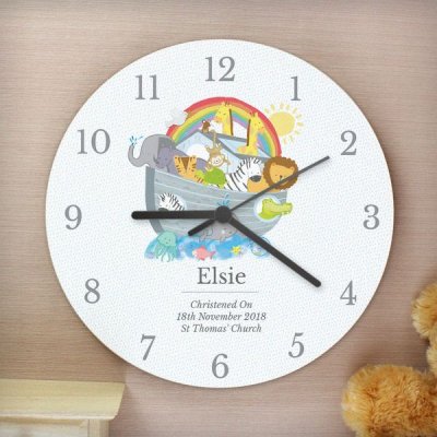 (image for) Personalised Noah's Ark Clock