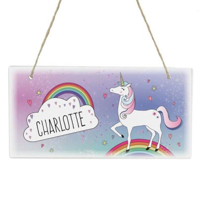 (image for) Personalised Unicorn Wooden Sign