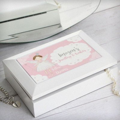 (image for) Personalised Fairy Princess Jewellery Box