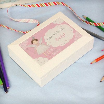 (image for) Personalised Fairy Princess Jewellery Box