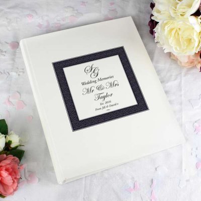 (image for) Personalised Ornate Monogram Traditional Album