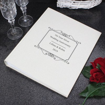 (image for) Personalised Silver Traditional Album