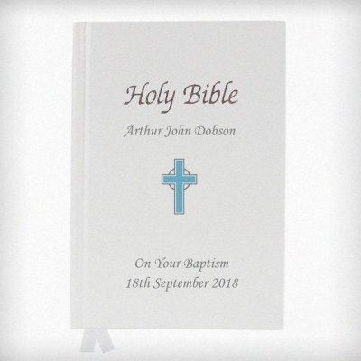 (image for) Personalised Blue Cross Bible