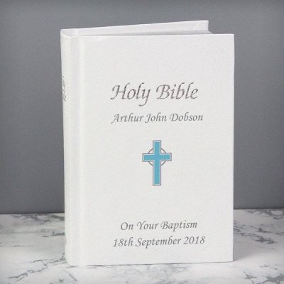 (image for) Personalised Blue Cross Bible