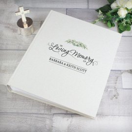 (image for) Personalised In Loving Memory Traditional Album