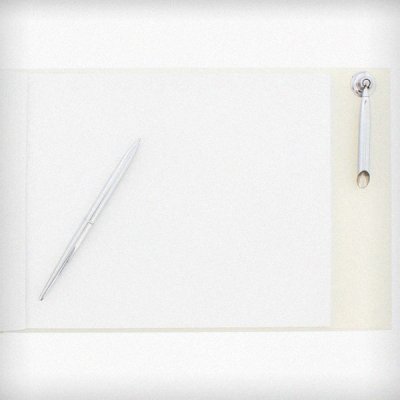 (image for) Personalised Happily Ever After Wedding Hardback Guest Book & Pen