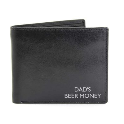 (image for) Personalised Message Leather Wallet