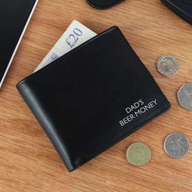 (image for) Personalised Message Leather Wallet