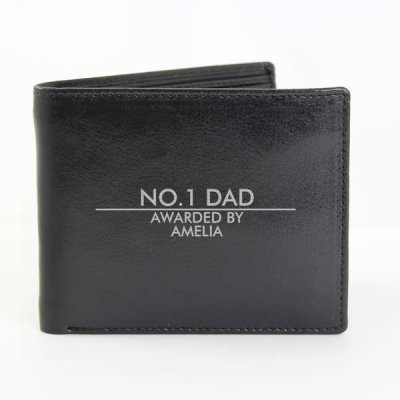 (image for) Personalised Classic Leather Wallet