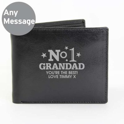 (image for) Personalised No.1 Leather Wallet