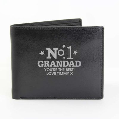 (image for) Personalised No.1 Leather Wallet