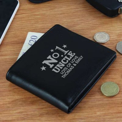 (image for) Personalised No.1 Leather Wallet