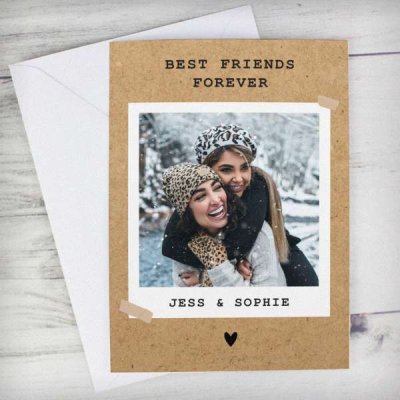 (image for) Personalised Polaroid Photo Upload Greeting Card