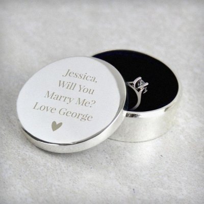 (image for) Personalised Ring Box