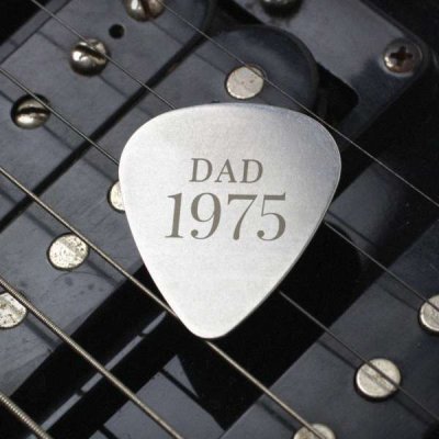 (image for) Personalised Year Silver Plectrum