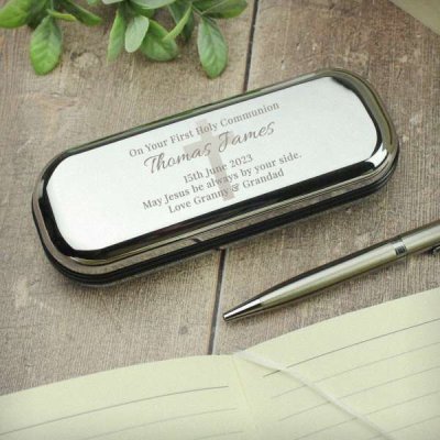 (image for) Personalised Religious Pen and Box Set