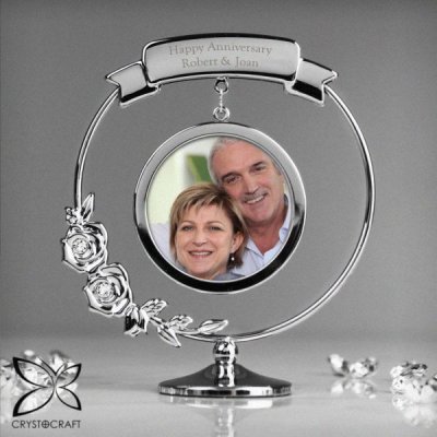 (image for) Personalised Crystocraft Photo Frame Ornament