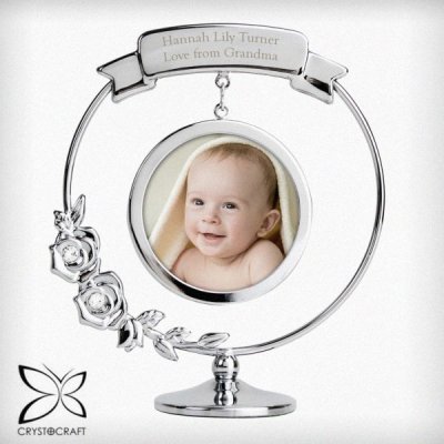 (image for) Personalised Crystocraft Photo Frame Ornament