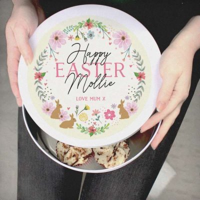 (image for) Personalised Springtime Cake Tin