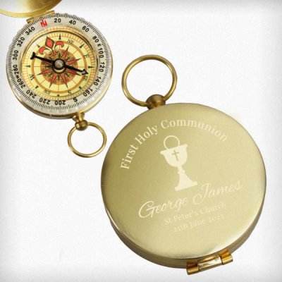 (image for) Personalised First Holy Communion Compass