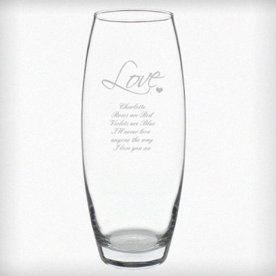 (image for) Personalised Love Bullet Vase