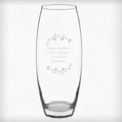 (image for) Personalised Floral Bullet Vase