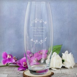 (image for) Personalised Floral Bullet Vase