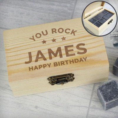 (image for) Personalised Stars Free Text Cooling Stones