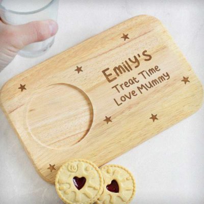 (image for) Personalised Stars Wooden Coaster Tray