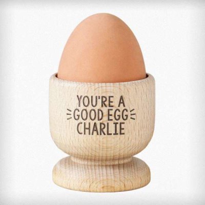 (image for) Personalised Wooden Egg Cup