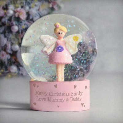 (image for) Personalised Fairy Snow Globe