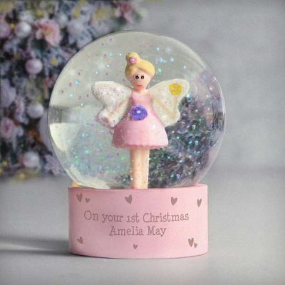 (image for) Personalised Fairy Snow Globe