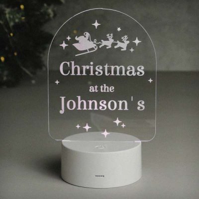 (image for) Personalised Free Text Christmas LED Light