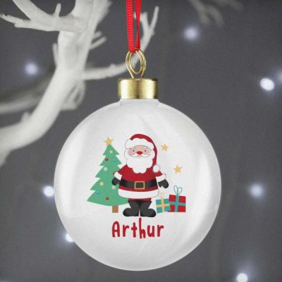 (image for) Personalised Santa Bauble