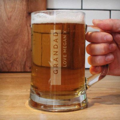 (image for) Personalised Free Text Pint Stern Tankard