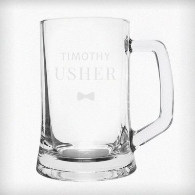 (image for) Personalised Usher Pint Stern Tankard