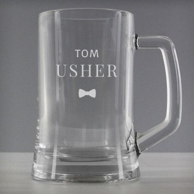 (image for) Personalised Usher Pint Stern Tankard