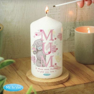 (image for) Personalised Me to You MUM Pillar Candle