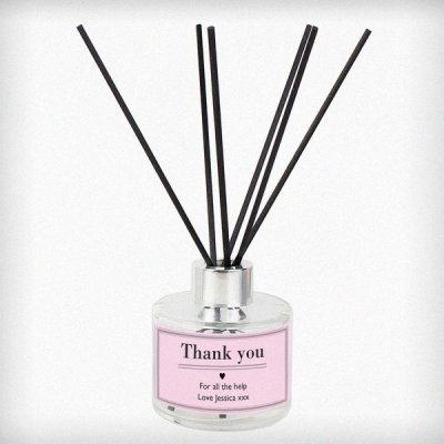 (image for) Personalised Classic Pink Reed Diffuser