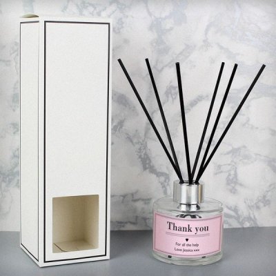 (image for) Personalised Classic Pink Reed Diffuser