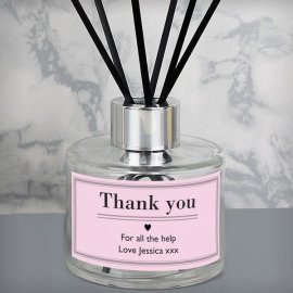 (image for) Personalised Classic Pink Reed Diffuser