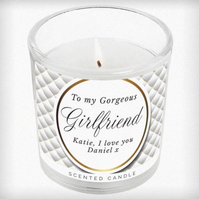 (image for) Personalised Opulent Scented Jar Candle