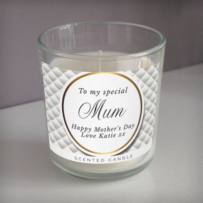 (image for) Personalised Opulent Scented Jar Candle