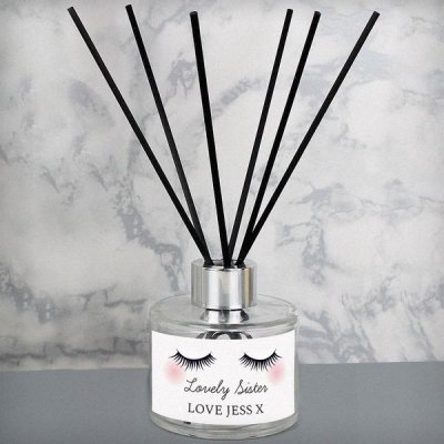 (image for) Personalised Eyelashes Reed Diffuser