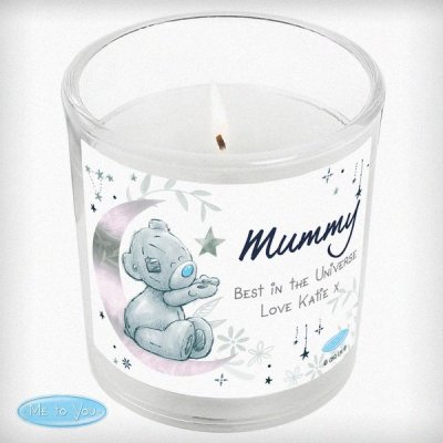 (image for) Personalised Moon & Stars Me To You Scented Jar Candle